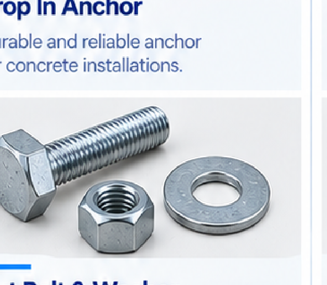 Nut Bolt & Washer