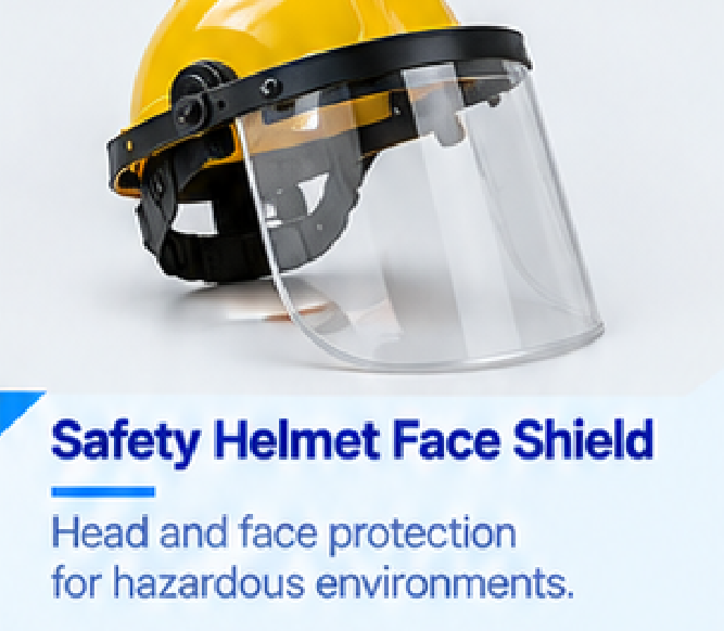 Safety Helmet & Face Shield