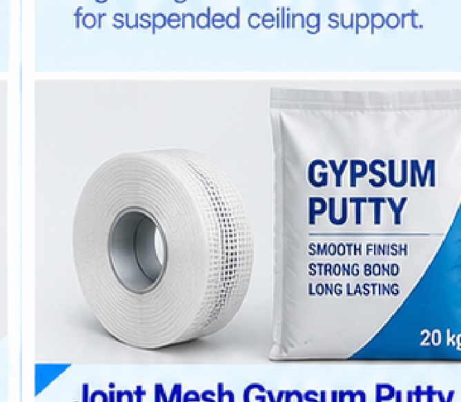 Joint Mesh & Gypsum Putty