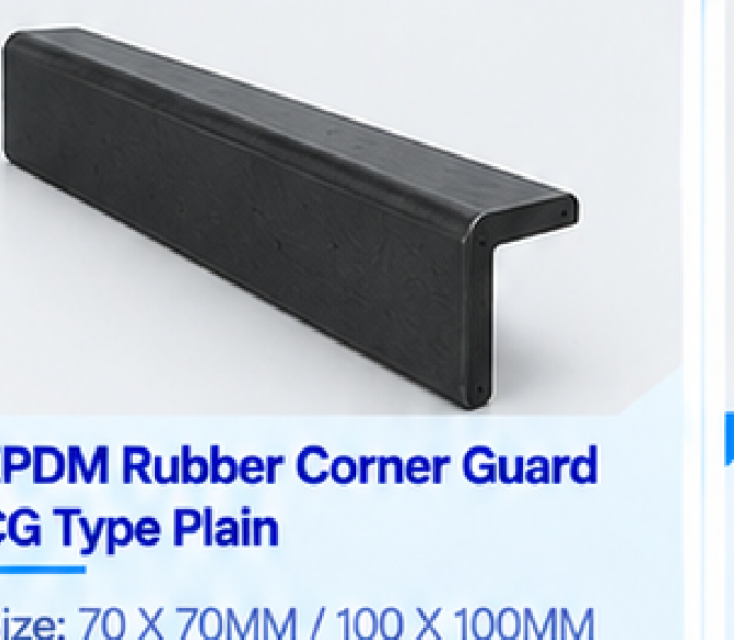 EPDM Rubber Corner Guard CG Type Plain