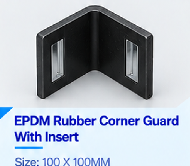EPDM Rubber Corner Guard With Strip