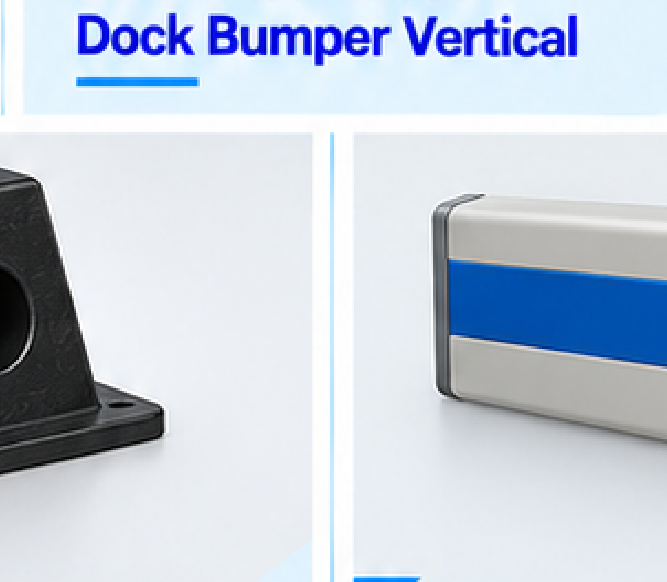 Laminated Rubber Dock Bumper Vertical