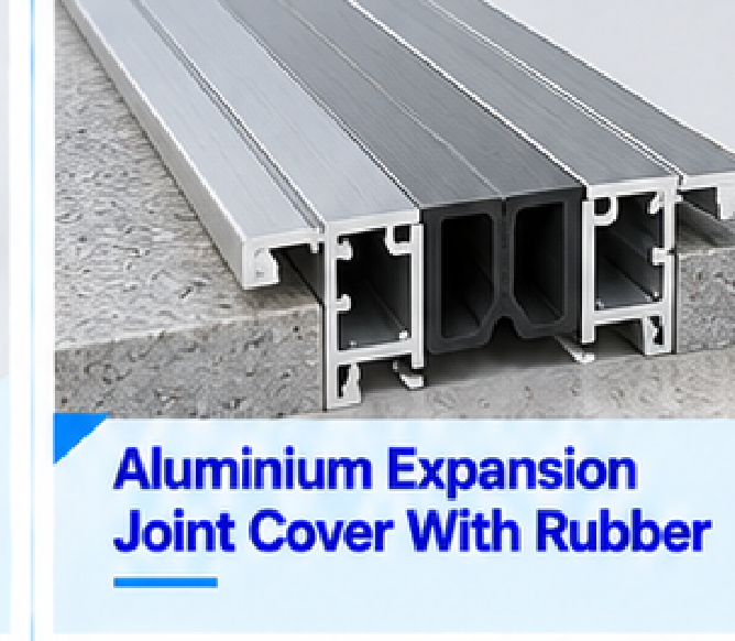Aluminum Expansion Joint Cover With Rubber