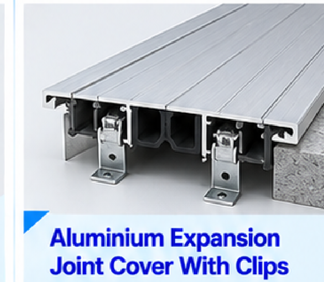 Aluminum Expansion Joint Cover With Clips