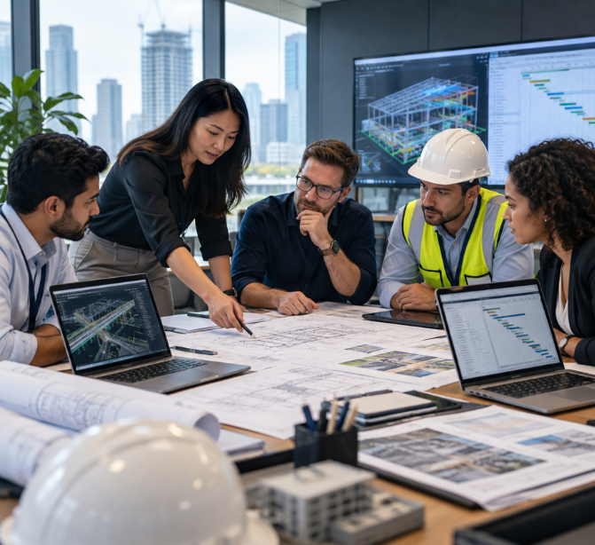Professional project team